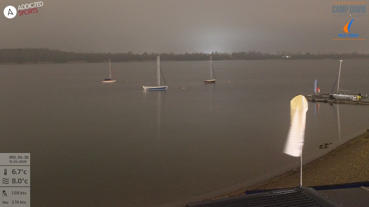 Archiv Foto Webcam Schladitzer See - Badebucht