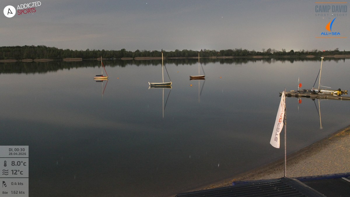 Archiv Foto Webcam Schladitzer See - Badebucht