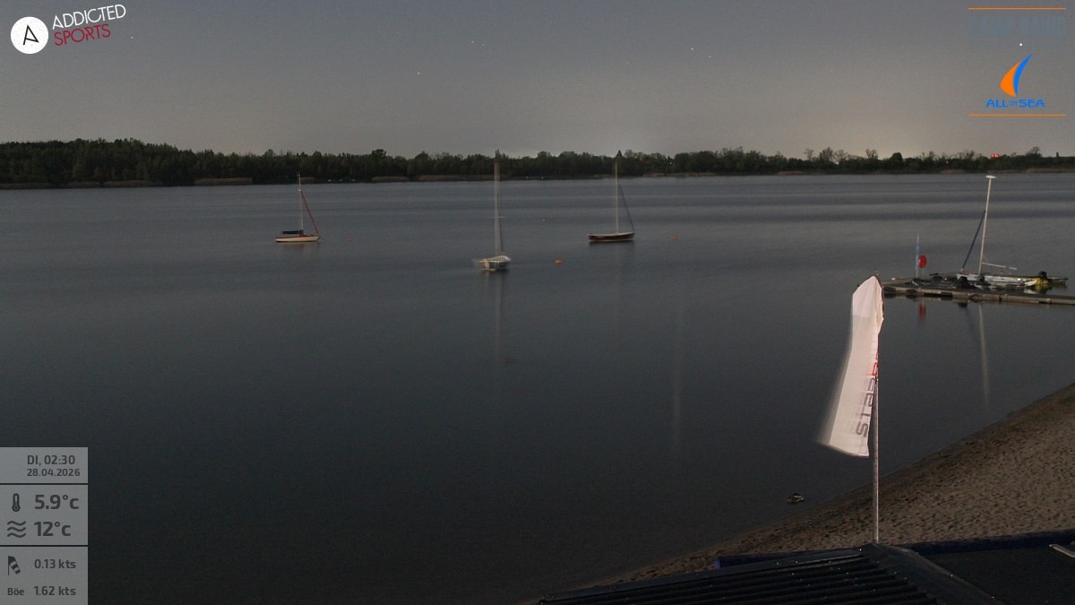 Archiv Foto Webcam Schladitzer See - Badebucht