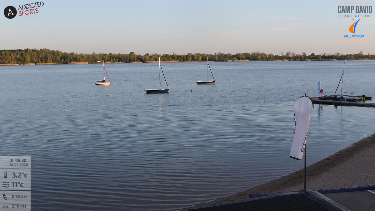 Archiv Foto Webcam Schladitzer See - Badebucht