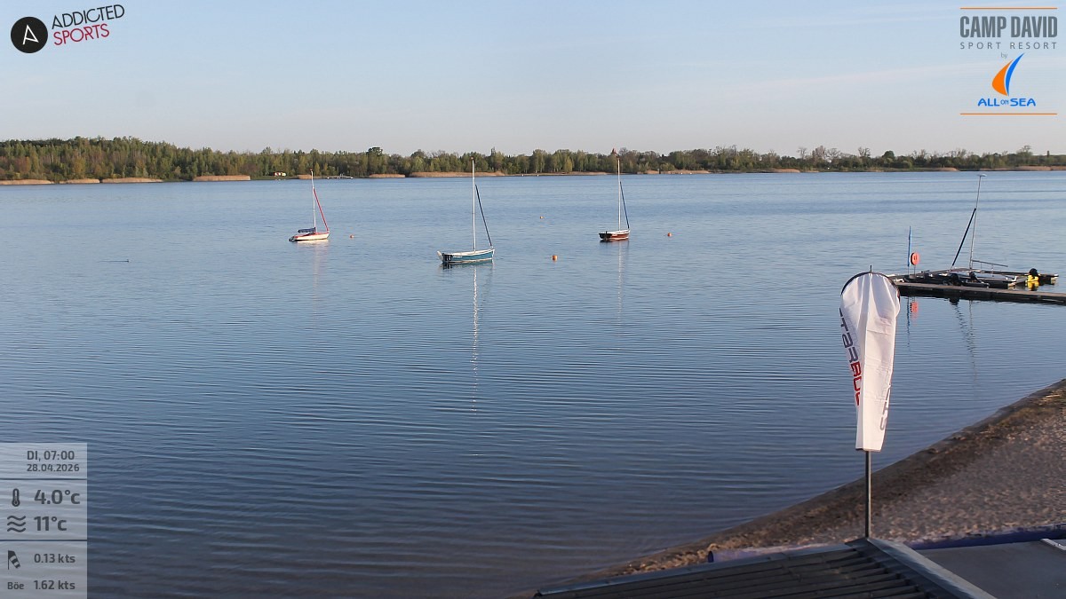 Archiv Foto Webcam Schladitzer See - Badebucht