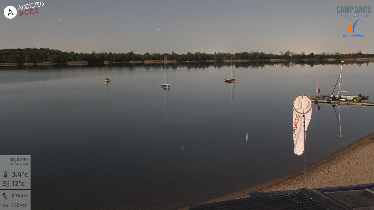 Archiv Foto Webcam Schladitzer See - Badebucht