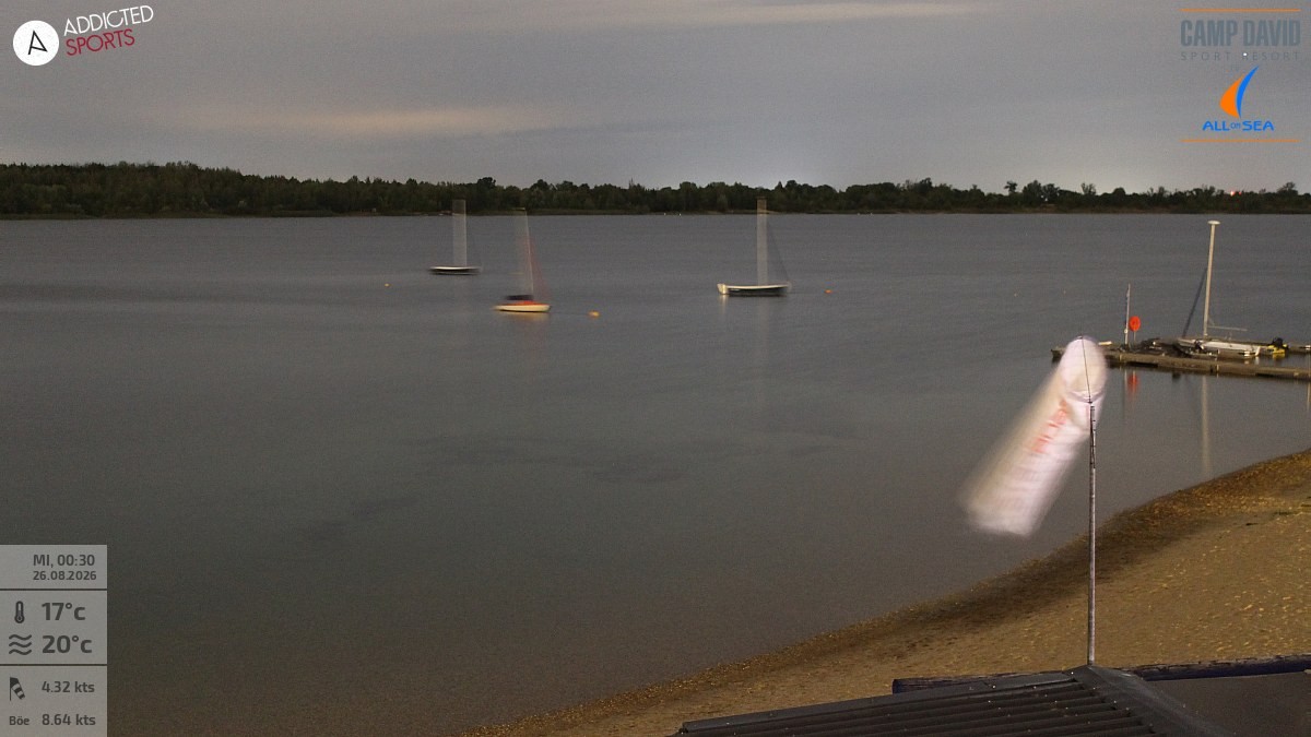 Archived image Webcam Lakeview Schladitz Bay
