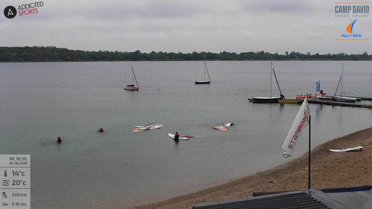Archived image Webcam Lakeview Schladitz Bay