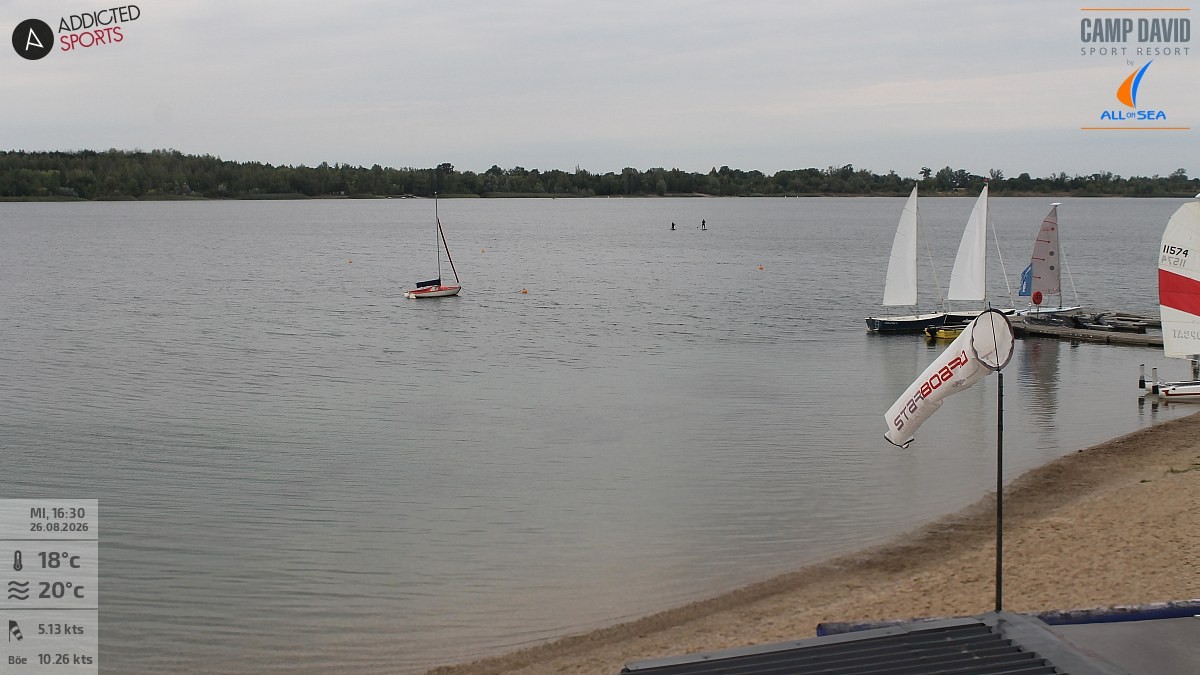 Archived image Webcam Lakeview Schladitz Bay