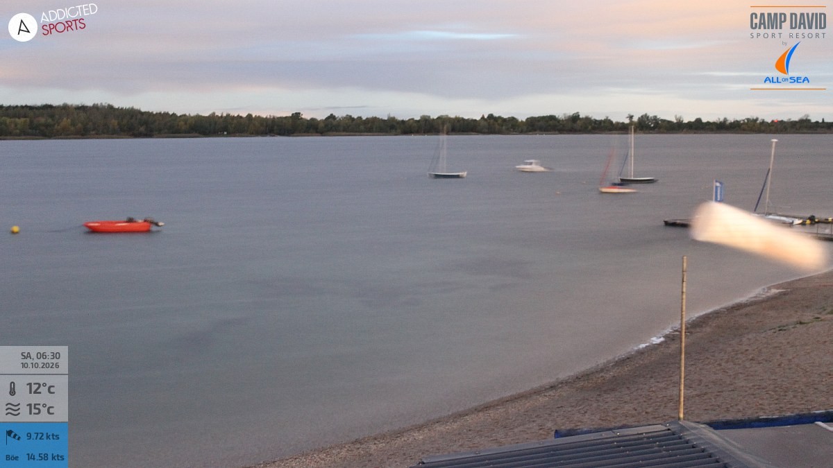 Archived image Webcam Lakeview Schladitz Bay