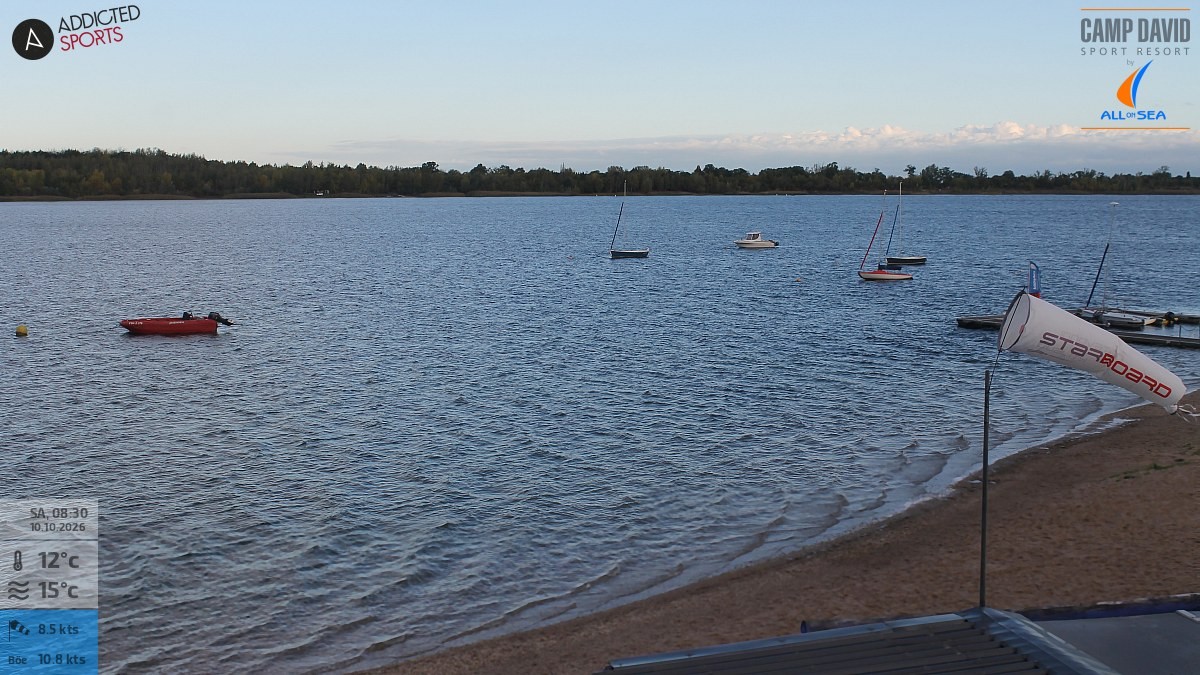 Archived image Webcam Lakeview Schladitz Bay