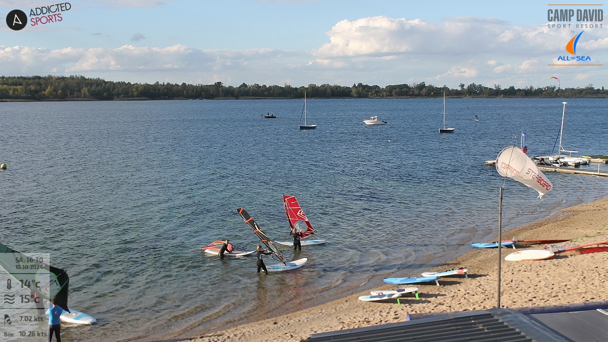 Archived image Webcam Lakeview Schladitz Bay