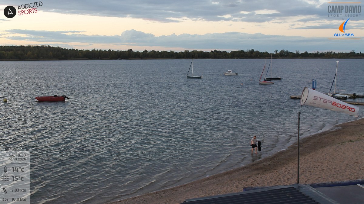 Archived image Webcam Lakeview Schladitz Bay