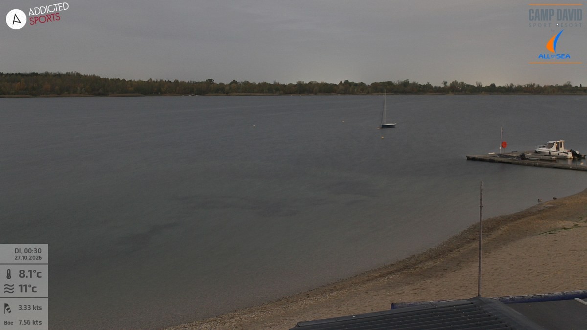 Archiv Foto Webcam Schladitzer See - Badebucht