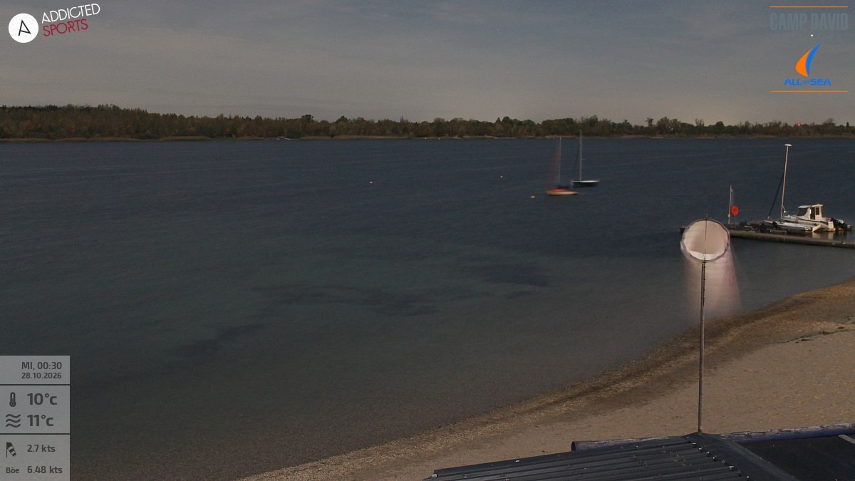 Archiv Foto Webcam Schladitzer See - Badebucht