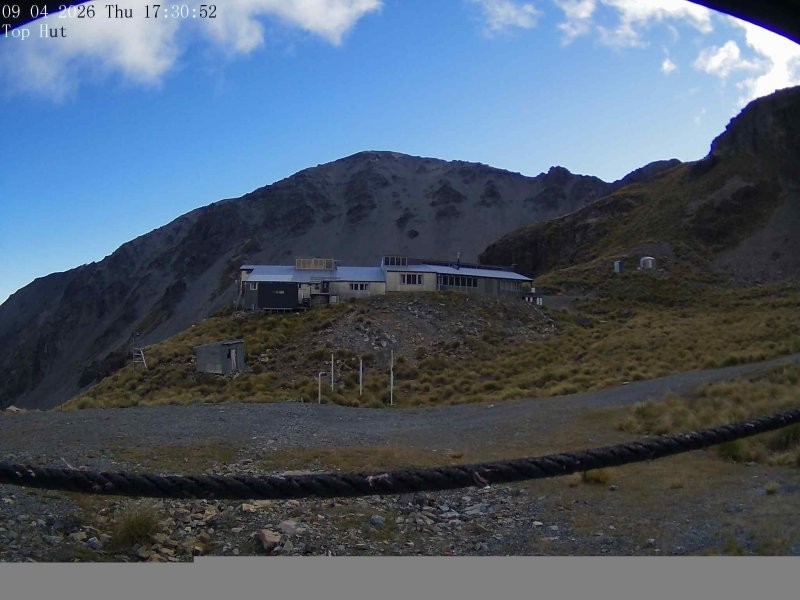 Archived image Webcam Mount Olympus (Newzealand, Canterbury)