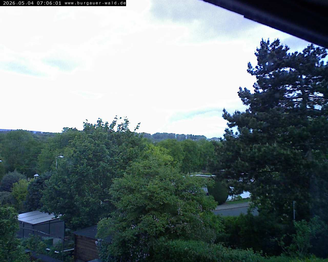 Archived image Webcam Burgauer Wald in North Rhine-Westphalia