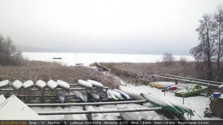 Archiv Foto Webcam Blick auf den Käbelicksee