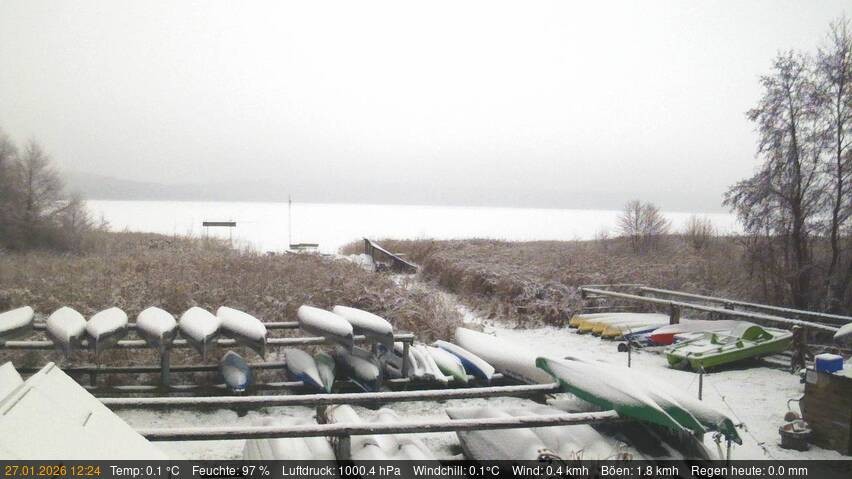 Archiv Foto Webcam Blick auf den Käbelicksee