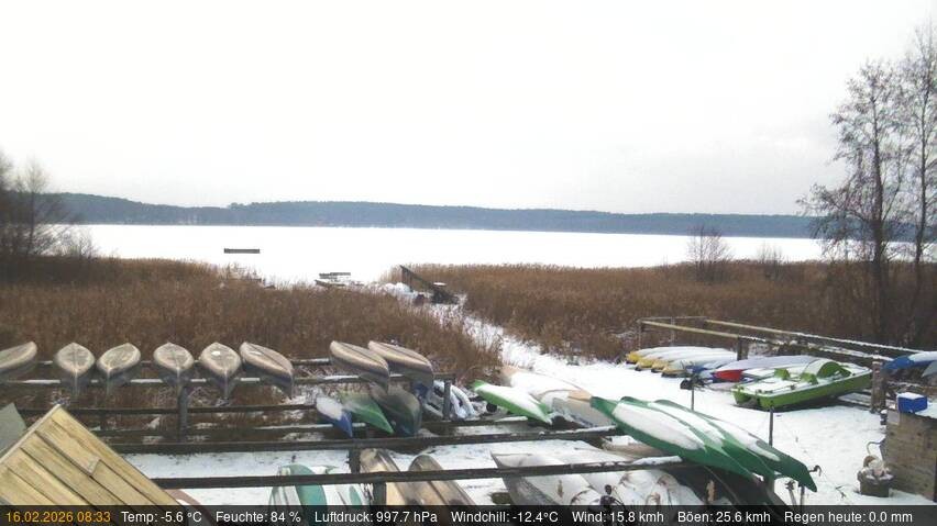 Archiv Foto Webcam Blick auf den Käbelicksee