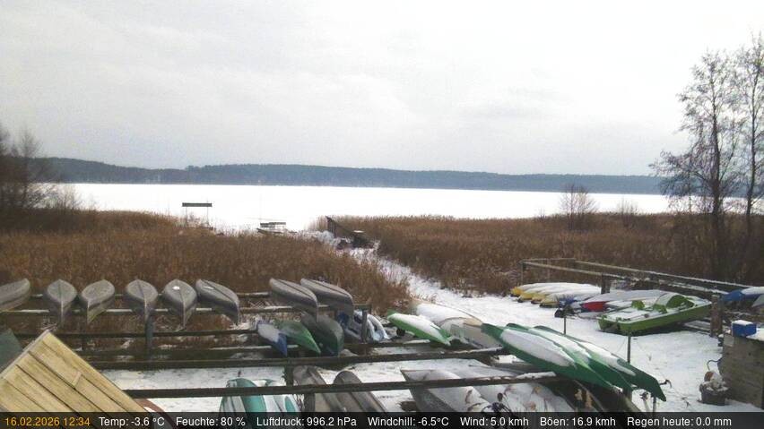 Archiv Foto Webcam Blick auf den Käbelicksee