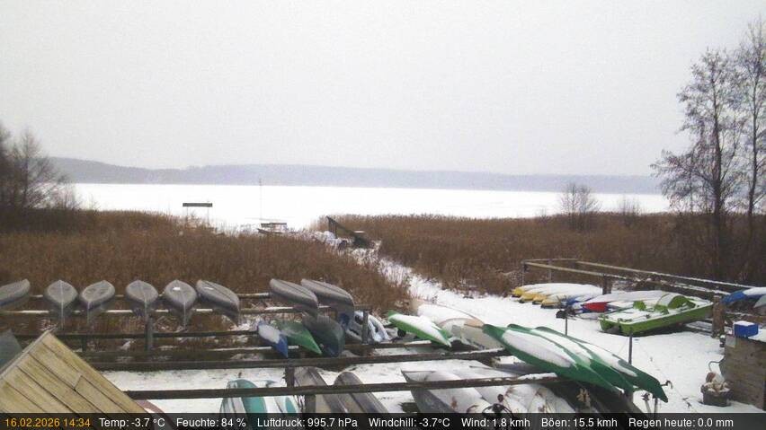 Archiv Foto Webcam Blick auf den Käbelicksee