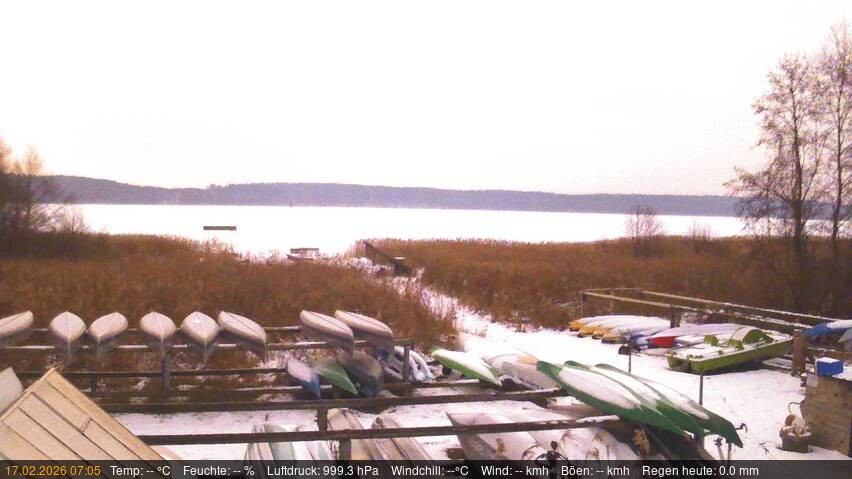 Archiv Foto Webcam Blick auf den Käbelicksee