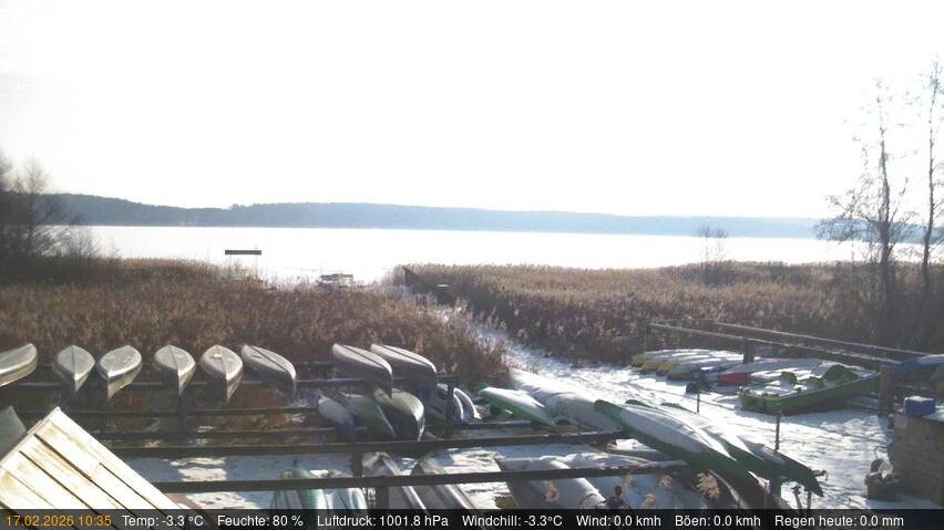 Archiv Foto Webcam Blick auf den Käbelicksee