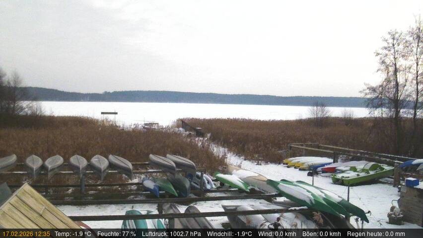 Archiv Foto Webcam Blick auf den Käbelicksee