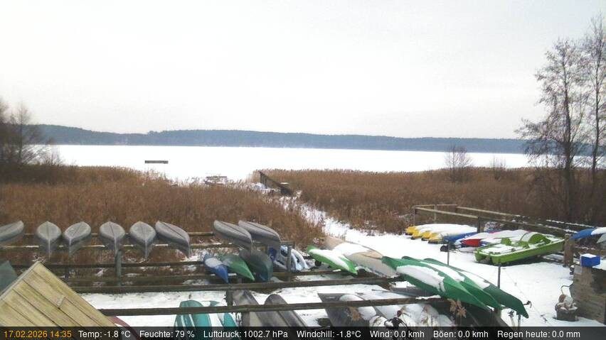 Archiv Foto Webcam Blick auf den Käbelicksee