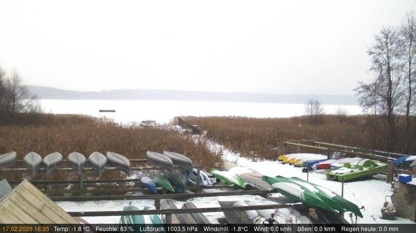 Archiv Foto Webcam Blick auf den Käbelicksee