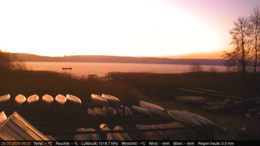 Archived image Webcam Käbelicksee in the Müritz national park