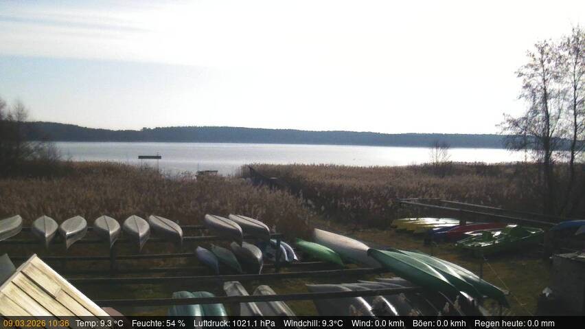 Archiv Foto Webcam Blick auf den Käbelicksee