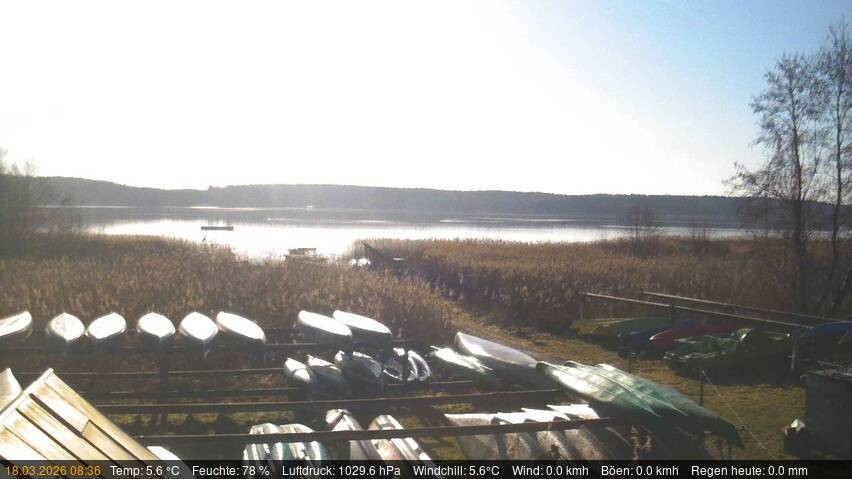 Archiv Foto Webcam Blick auf den Käbelicksee