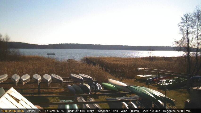 Archiv Foto Webcam Blick auf den Käbelicksee