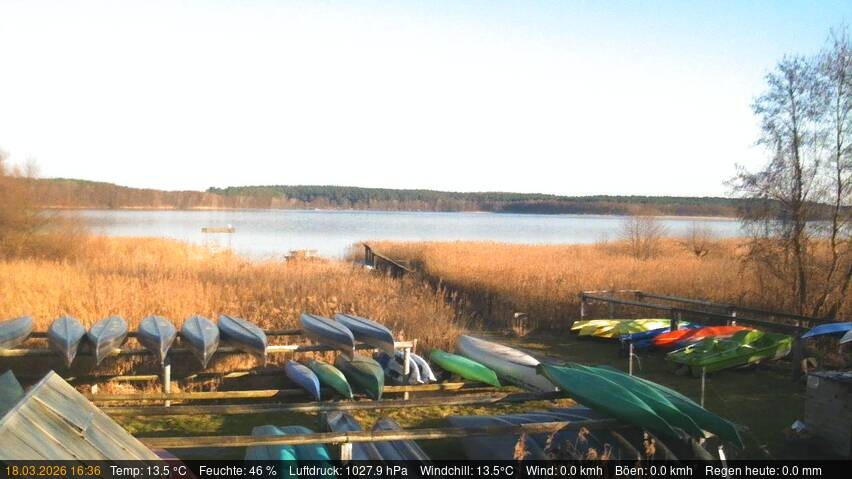 Archiv Foto Webcam Blick auf den Käbelicksee