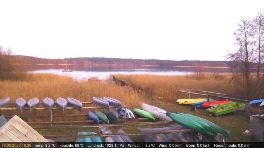 Archiv Foto Webcam Blick auf den Käbelicksee