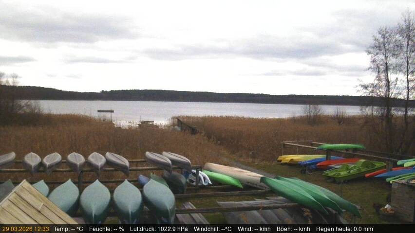 Archiv Foto Webcam Blick auf den Käbelicksee