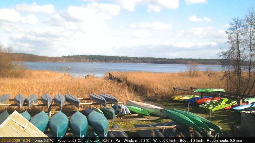 Archiv Foto Webcam Blick auf den Käbelicksee
