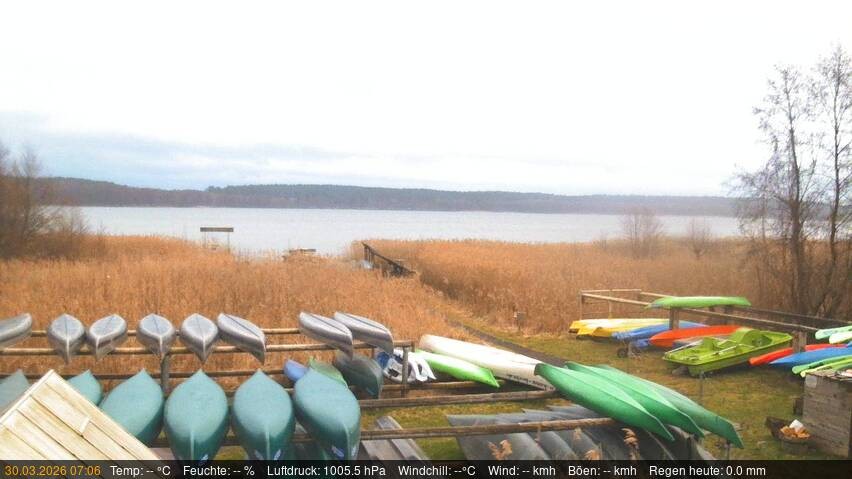 Archiv Foto Webcam Blick auf den Käbelicksee