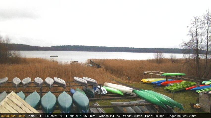 Archiv Foto Webcam Blick auf den Käbelicksee