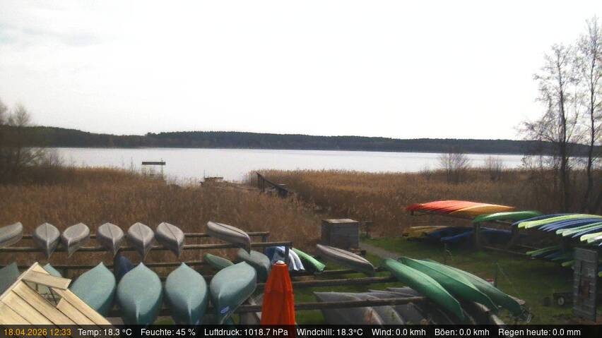 Archiv Foto Webcam Blick auf den Käbelicksee