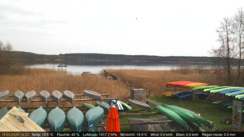 Archiv Foto Webcam Blick auf den Käbelicksee