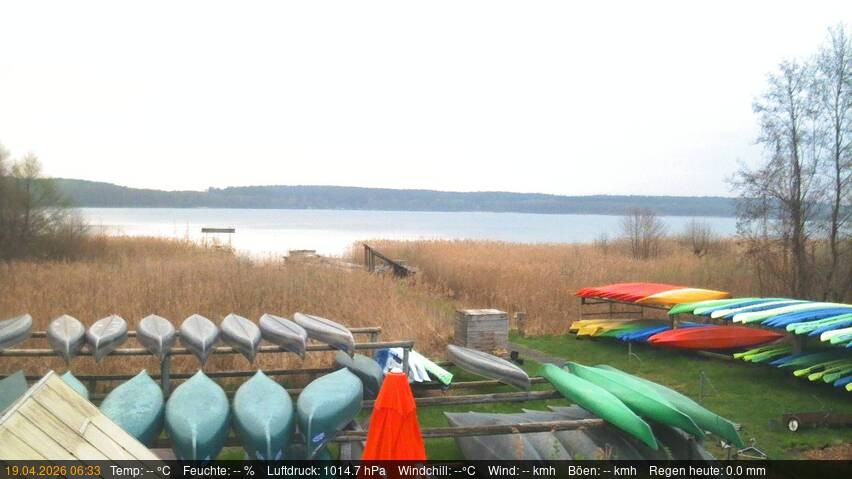 Archiv Foto Webcam Blick auf den Käbelicksee