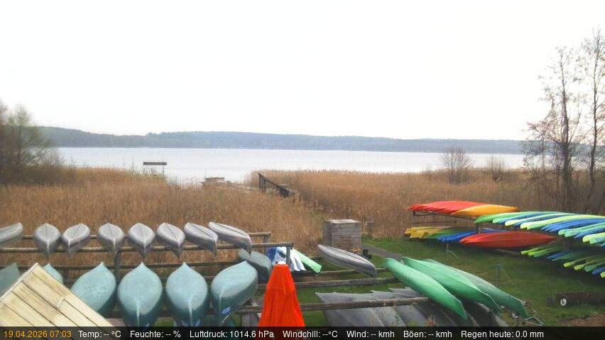 Archiv Foto Webcam Blick auf den Käbelicksee