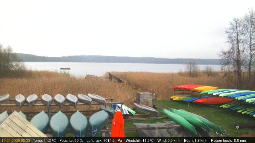 Archiv Foto Webcam Blick auf den Käbelicksee