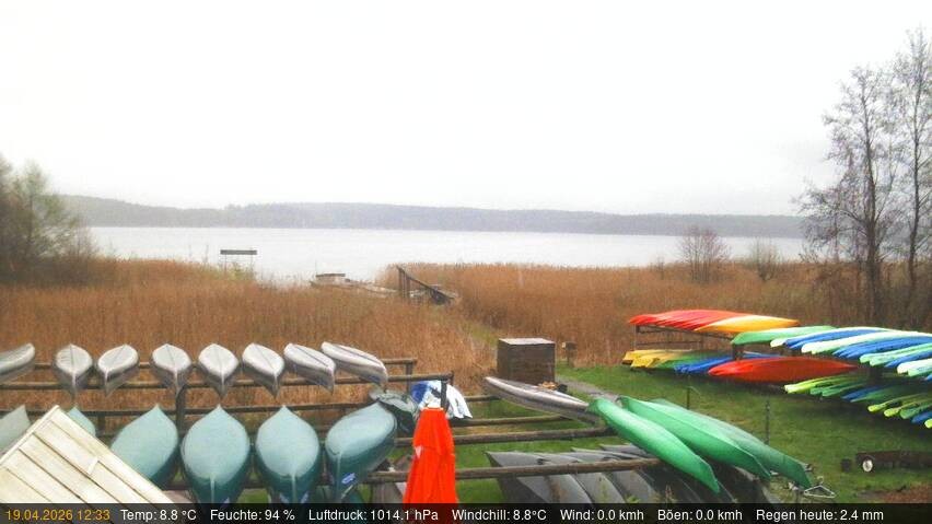 Archiv Foto Webcam Blick auf den Käbelicksee