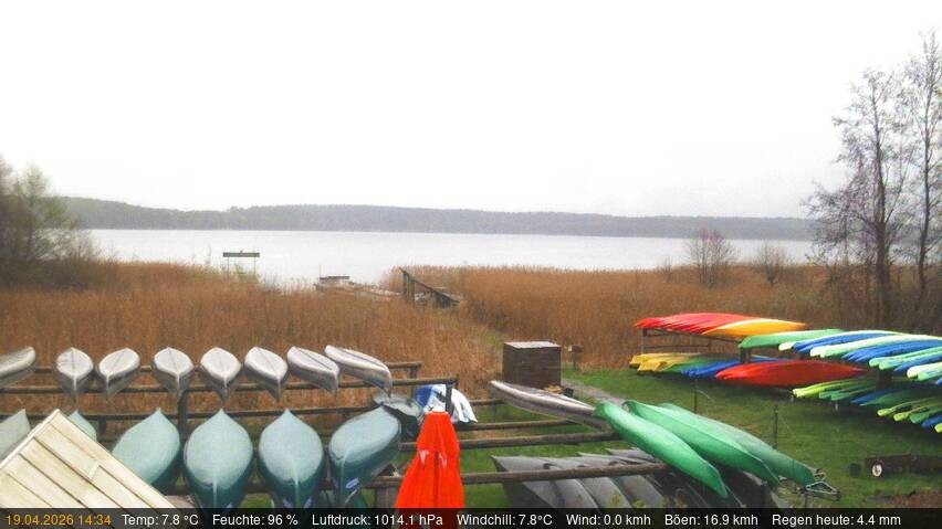 Archiv Foto Webcam Blick auf den Käbelicksee