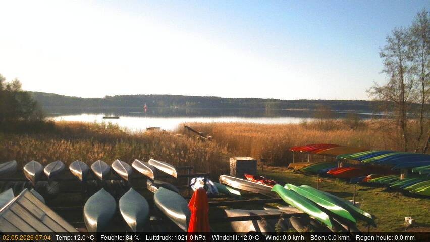 Archiv Foto Webcam Blick auf den Käbelicksee