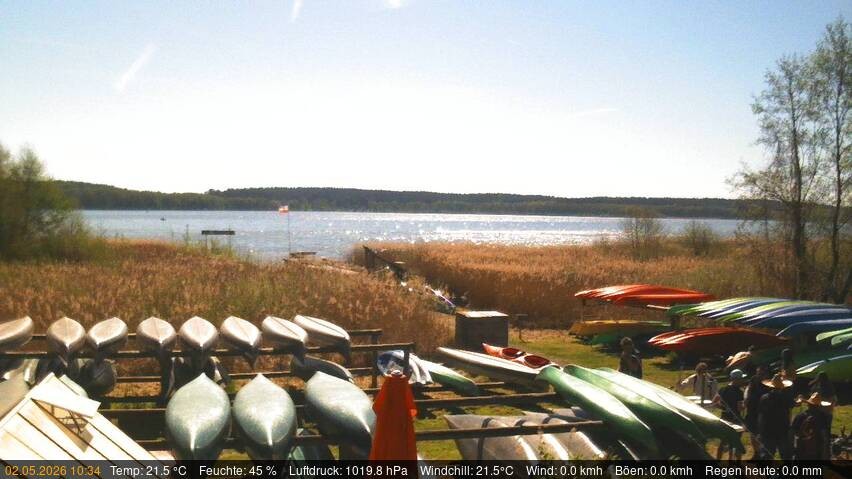 Archiv Foto Webcam Blick auf den Käbelicksee