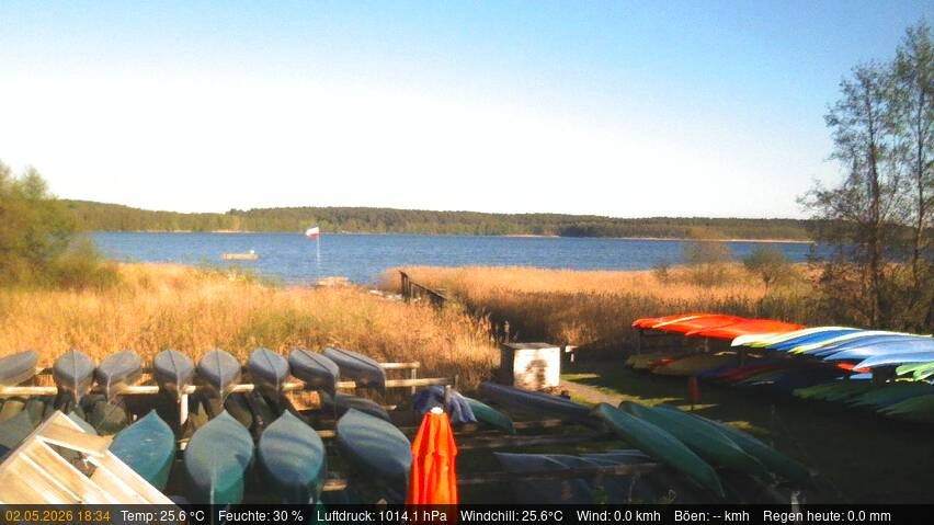 Archiv Foto Webcam Blick auf den Käbelicksee
