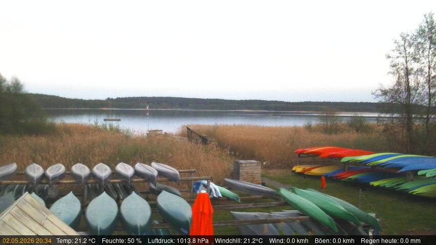 Archiv Foto Webcam Blick auf den Käbelicksee
