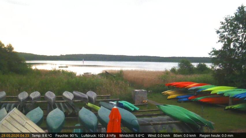 Archiv Foto Webcam Blick auf den Käbelicksee