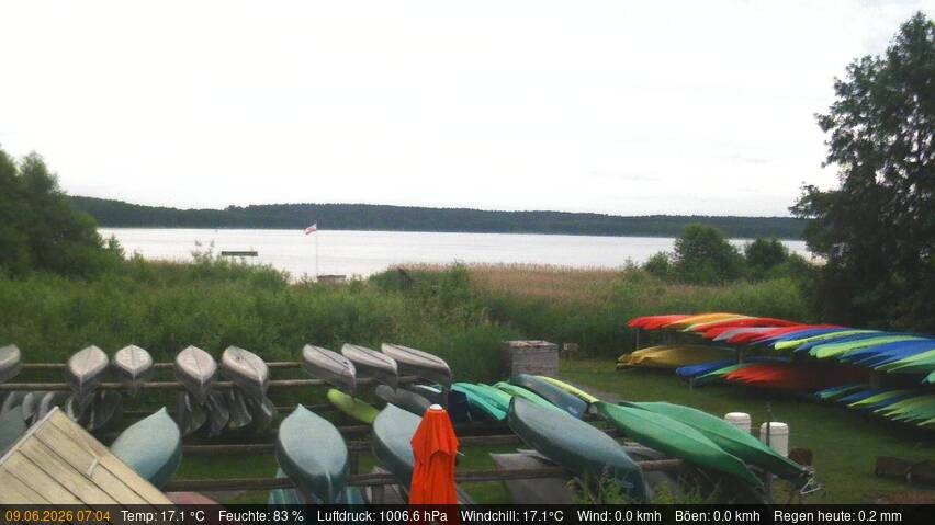 Archiv Foto Webcam Blick auf den Käbelicksee
